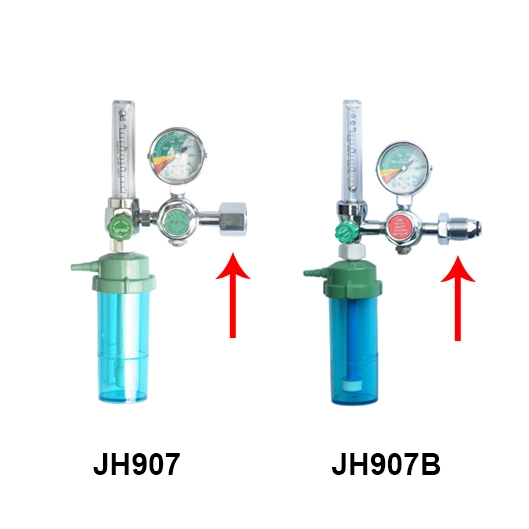 Single Accessory Medical Oxygen Regulator