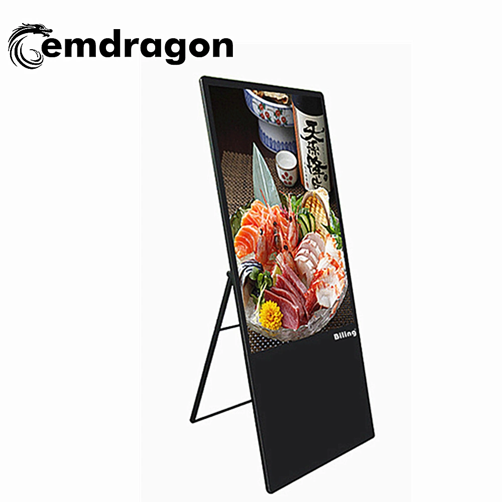 Ultraflaches 32-Zoll-LCD-Digital-Signage-Display mit CE/FCC/RoHS