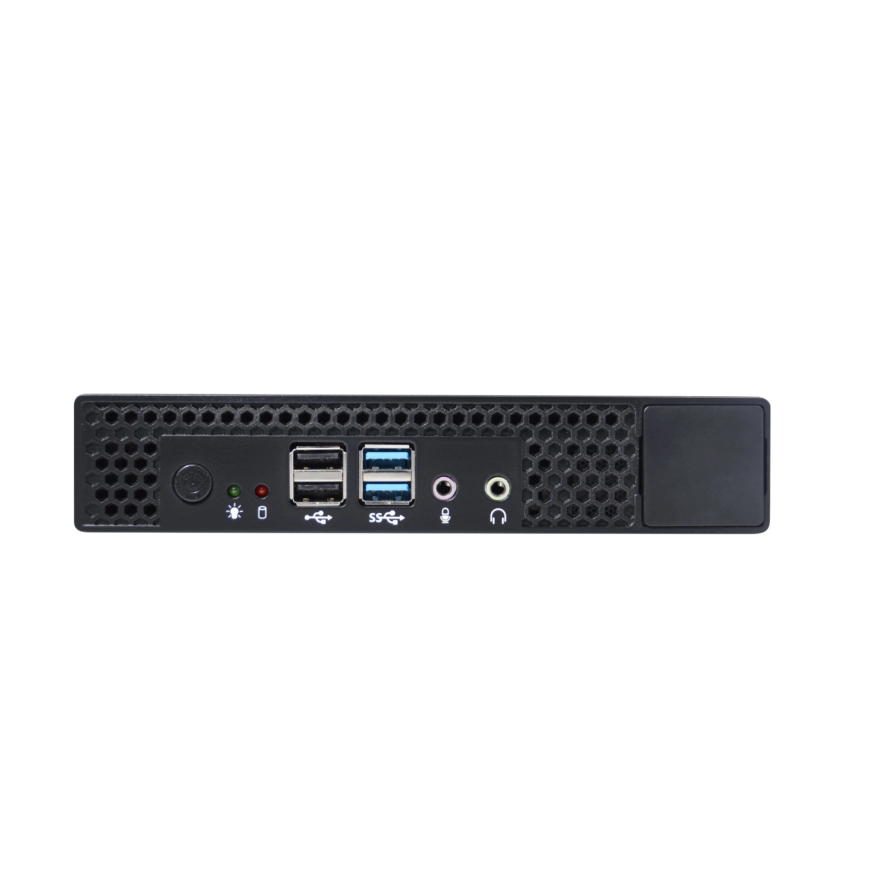 مضيف صغير لكمبيوتر سطح المكتب التجاري Sharerdp Mini Micro 4K Office Commercial Desktop الكمبيوتر (Core i5-8257U DDR4 RAM بفتحتين SSD+HDD WiFi AC Bluetooth)