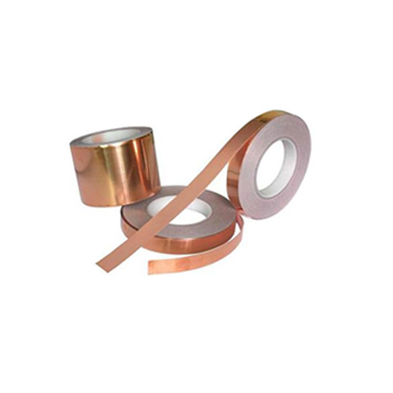 Copper Tape with Double-Sided Conductive Copper Foil Tape Self Adhesive EMI Shielding Stained Glass Supplies Soldering Electrical Repairs Paper Circuits