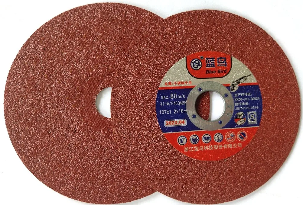 China Blue Bird 4 Zoll Schleifmittel Werkzeuge Schneiden Disc Schneiden Rad für Inox und Metall
