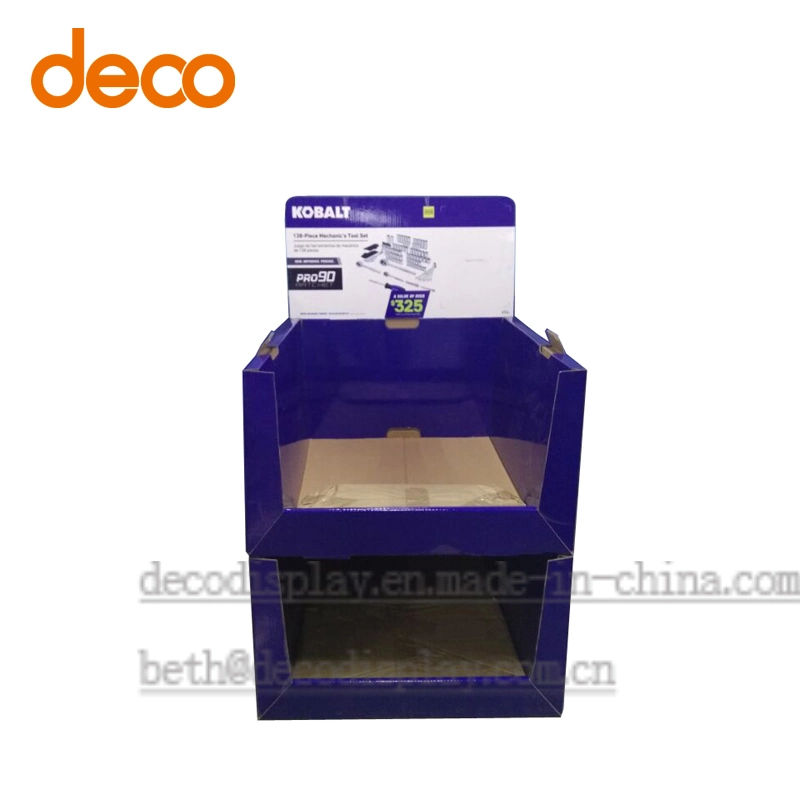 Wholesale Cardboard Floor Display Stand Stackable Cardboard Display Box