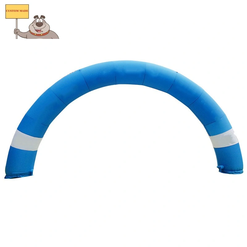 Outdoor Full Print Rainbow Waterproof Sports Inflatable Arch for Race