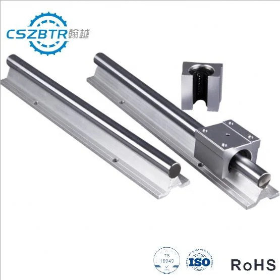 Ronda de alumínio CNC de alta qualidade do Trilho Guia linear SBR12 e o bloco deslizante Linear SBR12uu SBR12luu