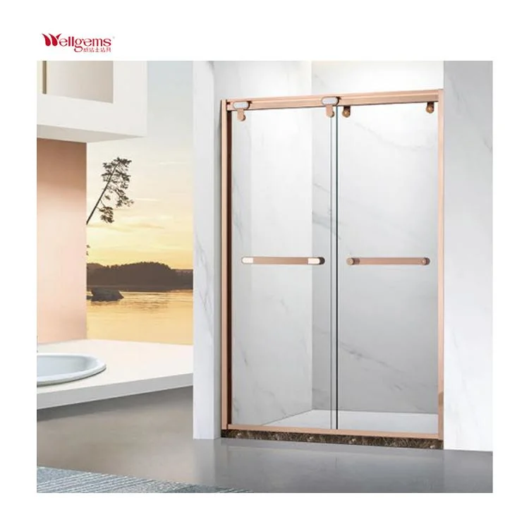 Shower Door Simple Bathroom Glass Screen Shower Door