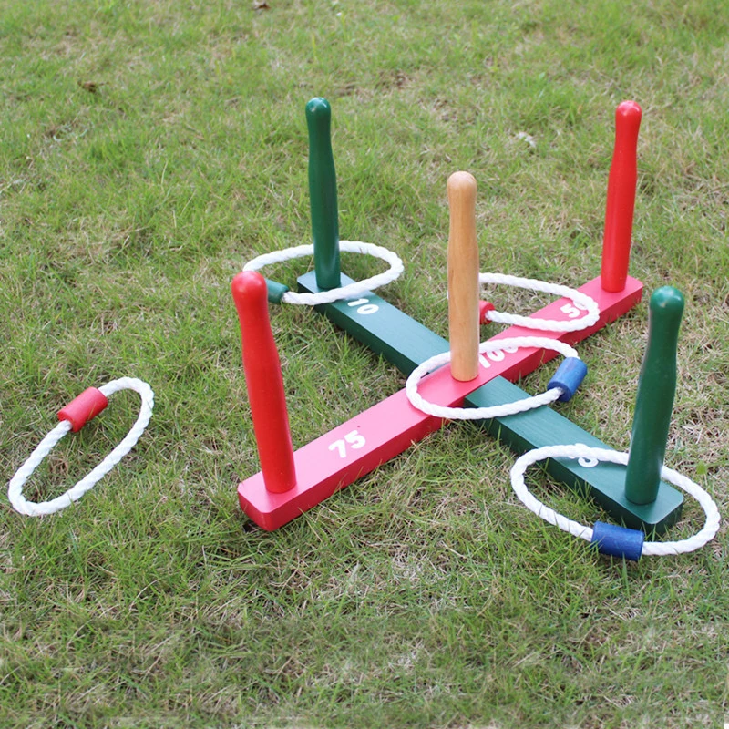 Popular Garden Game Products Kids Outdoor Toys Ring Toss Game