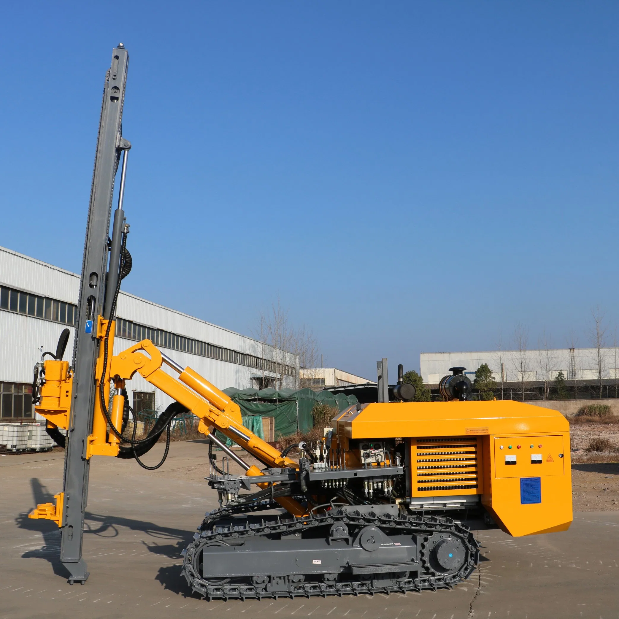 60/55 Kw 90-220 mm Portable Hard Rig Drill Machine Drilling Equipment Factory