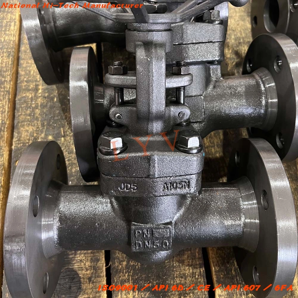 API Forged Steel API 602 F304 F316 F321 NPT Bsp Bolted Bonnet OS&Y Gate Valve for Oil and Gas