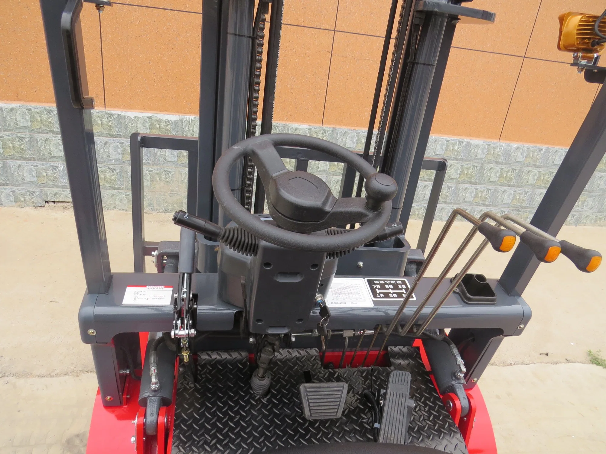 2t Electric Forklift with Free Maintenance AC Motor