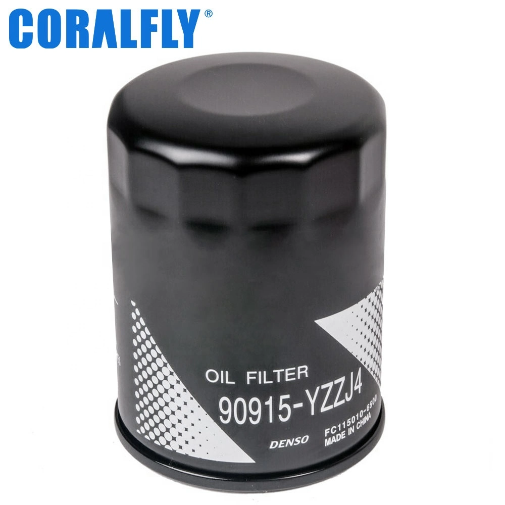 Filtro de aceite del motor Coralfly Auto 90915 Yzzj4 W712/73 W7015m W712/83 W7015 90915-Yzzj4