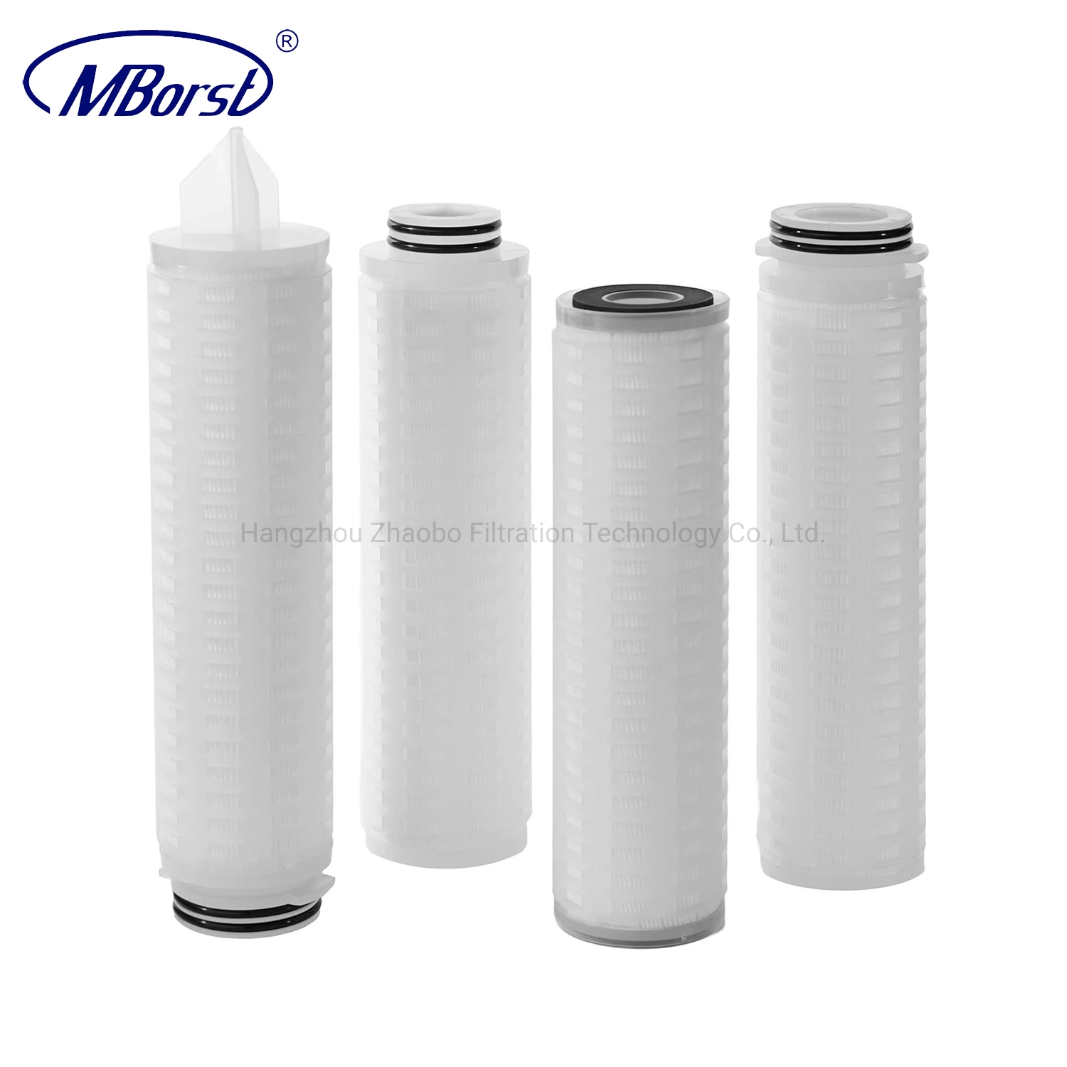 SGS Certificated High Dirt Holding Accuracy Filter Cartridge for Paints Inks Electronic Pharmaceutical Solvents Sterilization Liquid Filter Water Purifier Acids