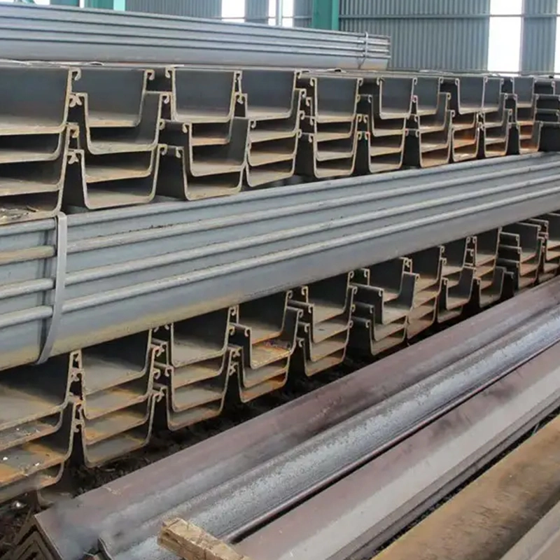 Plastic Sheet Pile U Type Seawall Retaining Wall PVC Sheet Pile Vinyl Sheet Piling for Water Control Solution