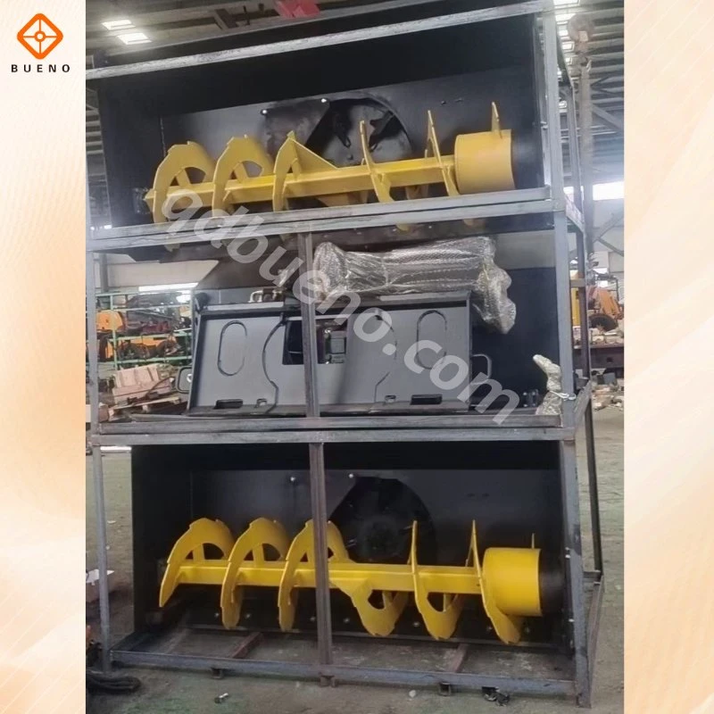 Bueno Attachment Hydraulic Winch, Tilt Tatchtm, Automatic Quick Change Rack, Sling, Floor Grinder, Pile Driver for Skid Steer Wheel Loader