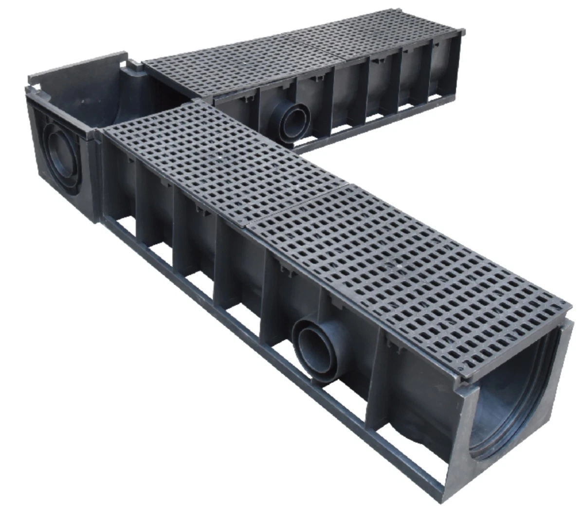 Polymer Plastic U Type Drain Water Drain Channel for Municipal Sewer Systems