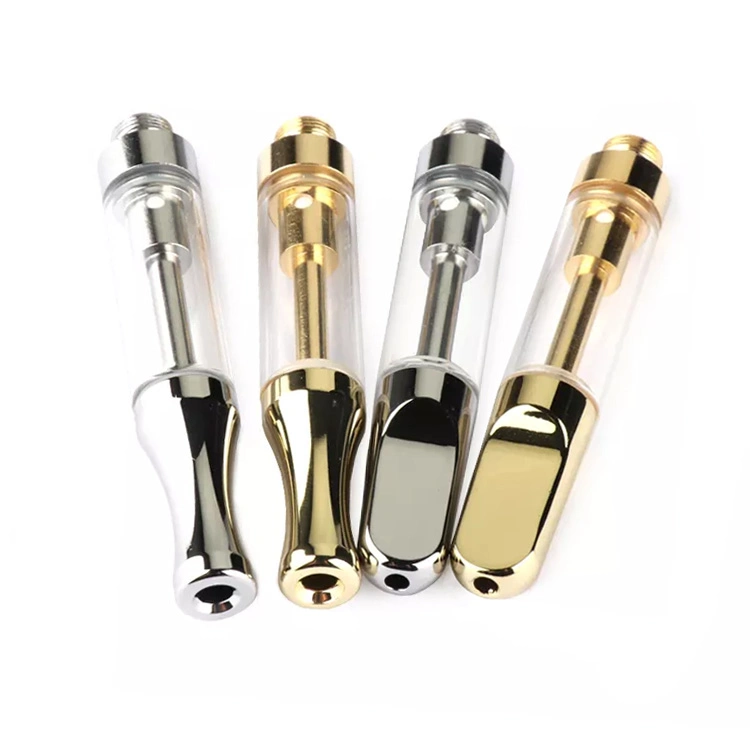 Factory Wholesale Price Glass Ceramic Coil Thick Oil Cartridge Disposable Hot Metal Tip Vape Pen E-Cig Atomizer