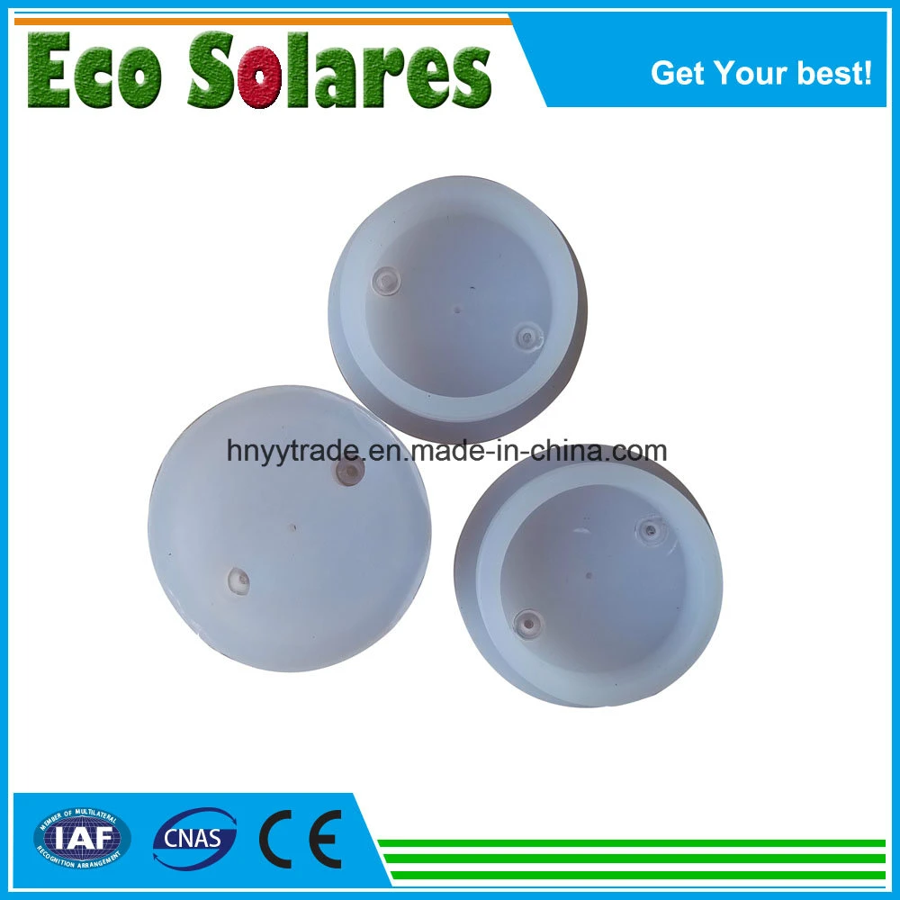 Larga vida útil de piezas de calentador de agua solar Silcione/PVC/ABS Accesorios material