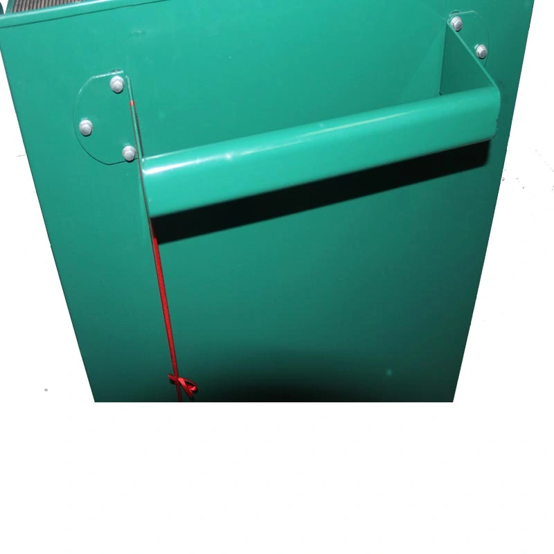 Green Large Capacity 6 Drawers Storage Metal Tool Trolley with Door