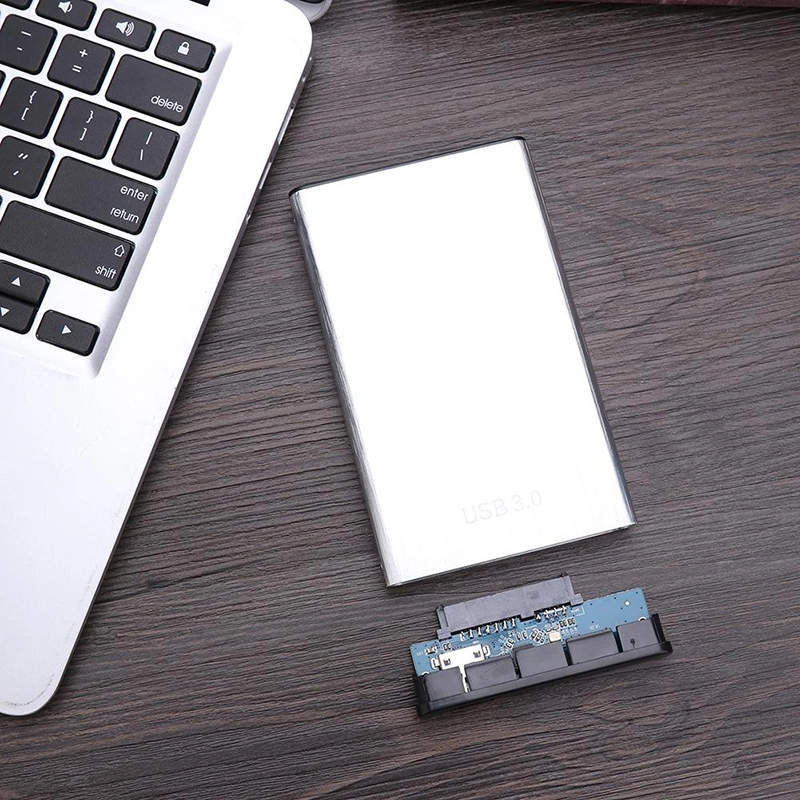 Жесткий диск USB 3.0 с корпусом из алюминия для горячей продажи 2.5-дюймовый корпус SATA HDD 5 гбит/с.
