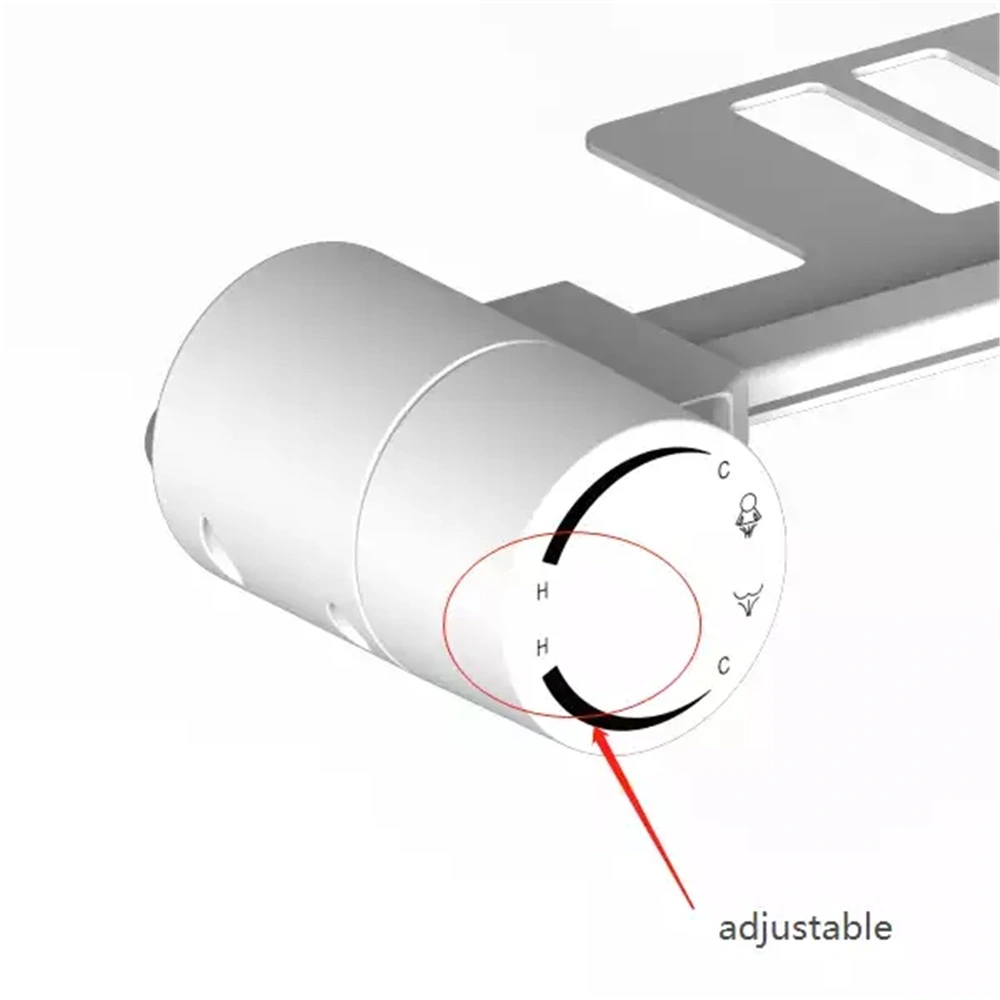 Non chaude et froide de l'électricité de l'eau Bidet simple pièce jointe sur la toilette bidet de pulvérisation