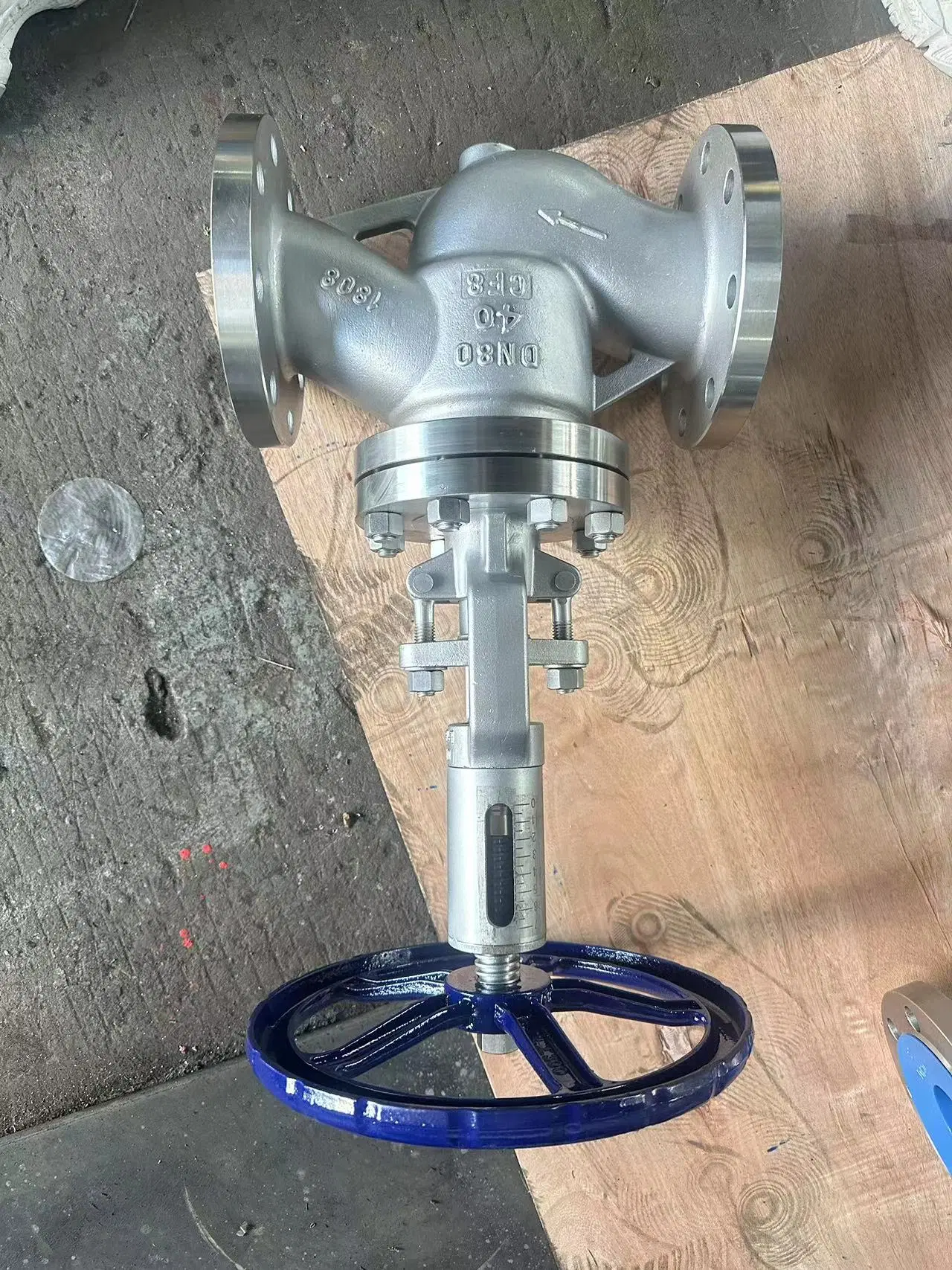 Static manual flow regulation valve stainless steel balance valve T41W-16P