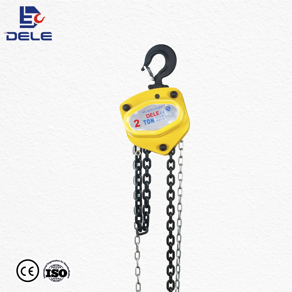 China Supplier Heavy Duty 10 Ton Manual Chain Hoist Lifting Block