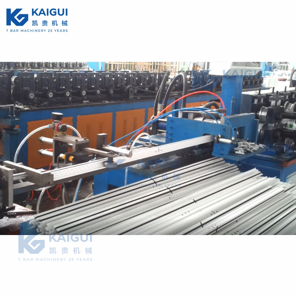 Manufacturer Ceiling T Grid Roll Forming Machine Real Factory Dongguan Kaigui