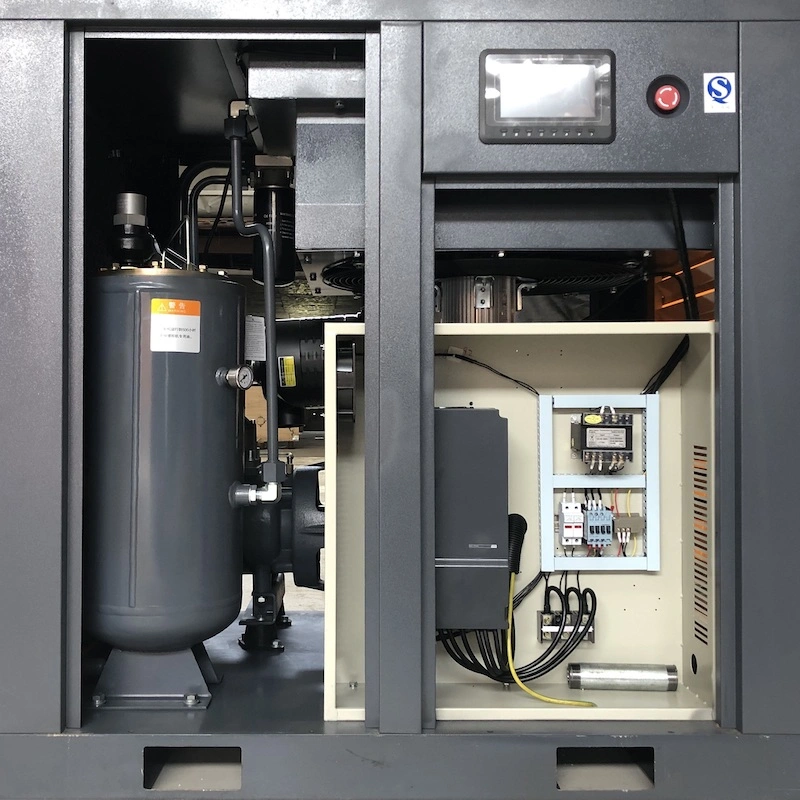 China Supplier Permanent Magnet Screw Air Compressor Two-Stage for Industry Use