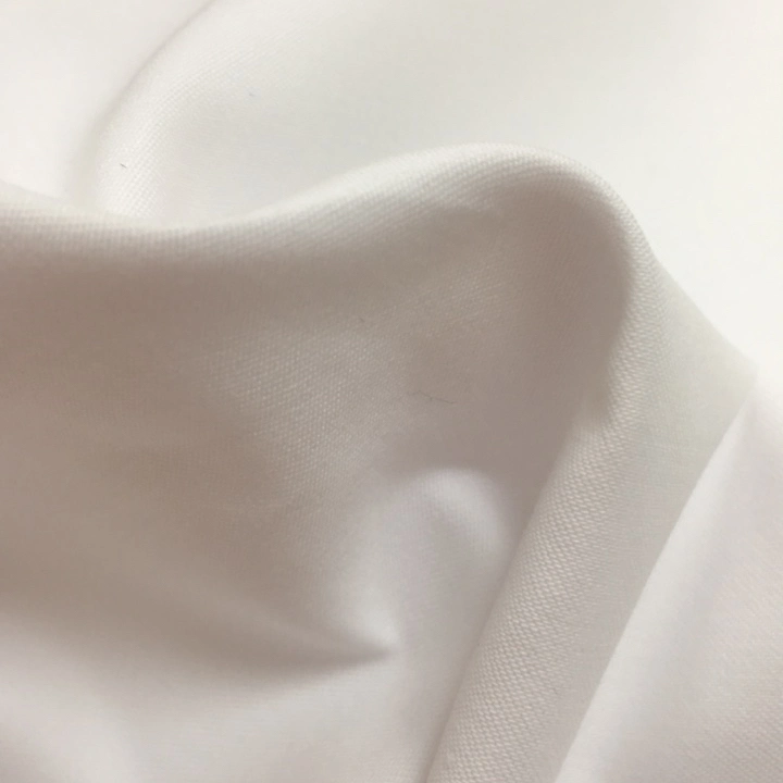 Continuous Dyeing Tc 65/35 21X21 100X52 Polyester Cotton Blend Plain Uniform Fabric Khaki for Workwear