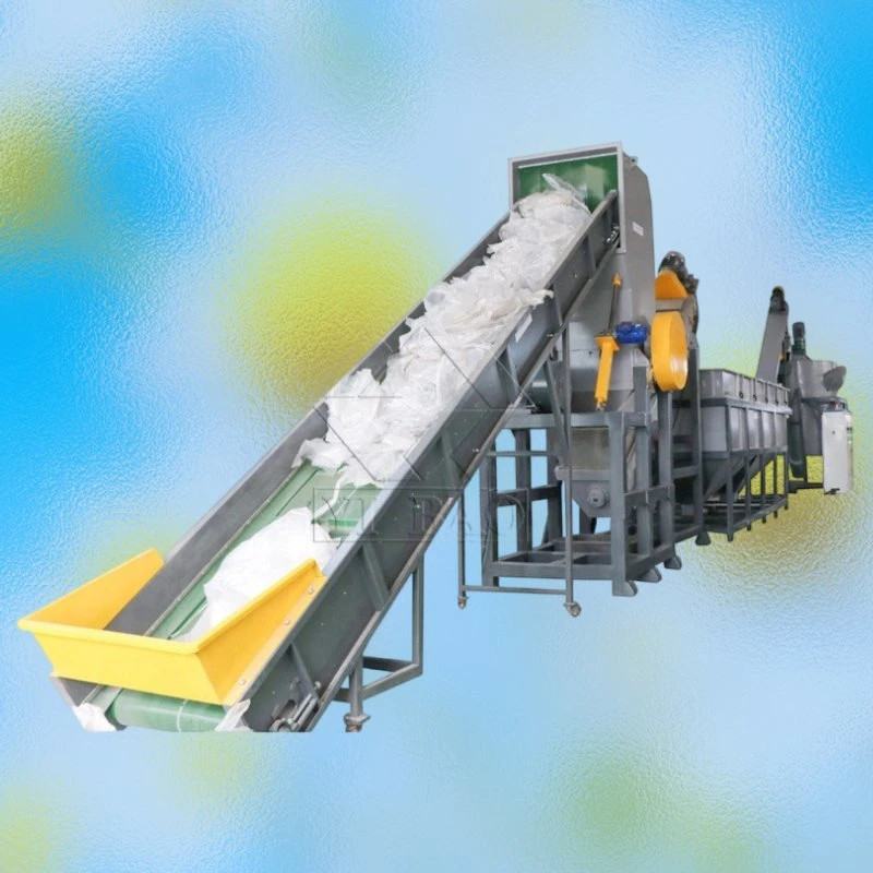 Plastic PE PP Film Recycling Machine Plastic Recycling Plant Pet Bottle Washing Line