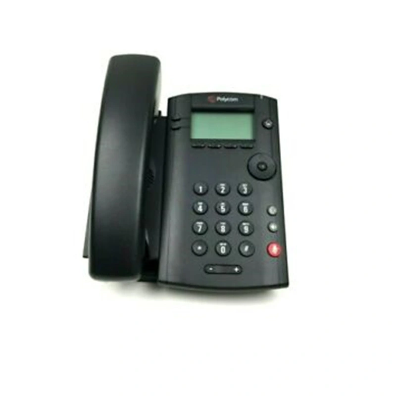 An affordable and reliable single line IP desk phone Polycom VVX 101 Business Media Phone Polycom VVX 101 Business Media Phone