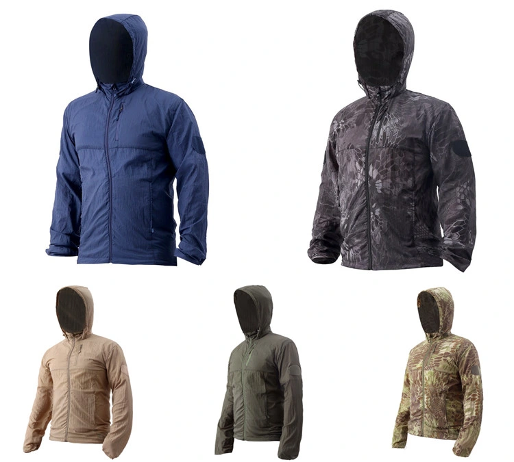 5-Colors Camo Outdoor Sports Waterproof Hiking Hunting Sun Protection Tactical Jacket