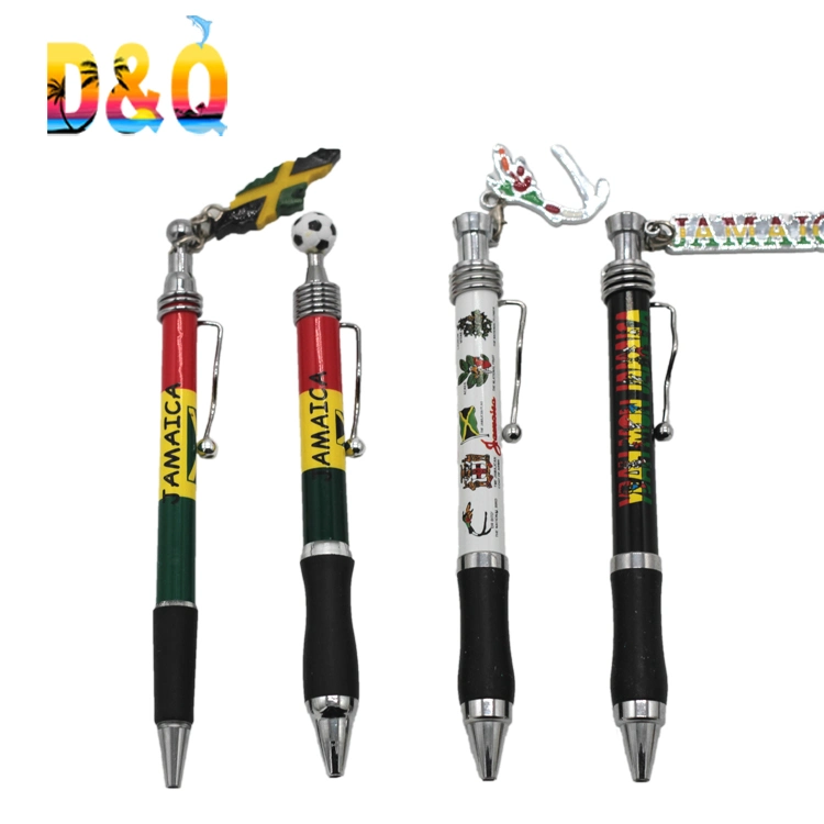 Customized Full Body Logo Promotional Souvenir Ballpoint Pen Plastic Ball Pen