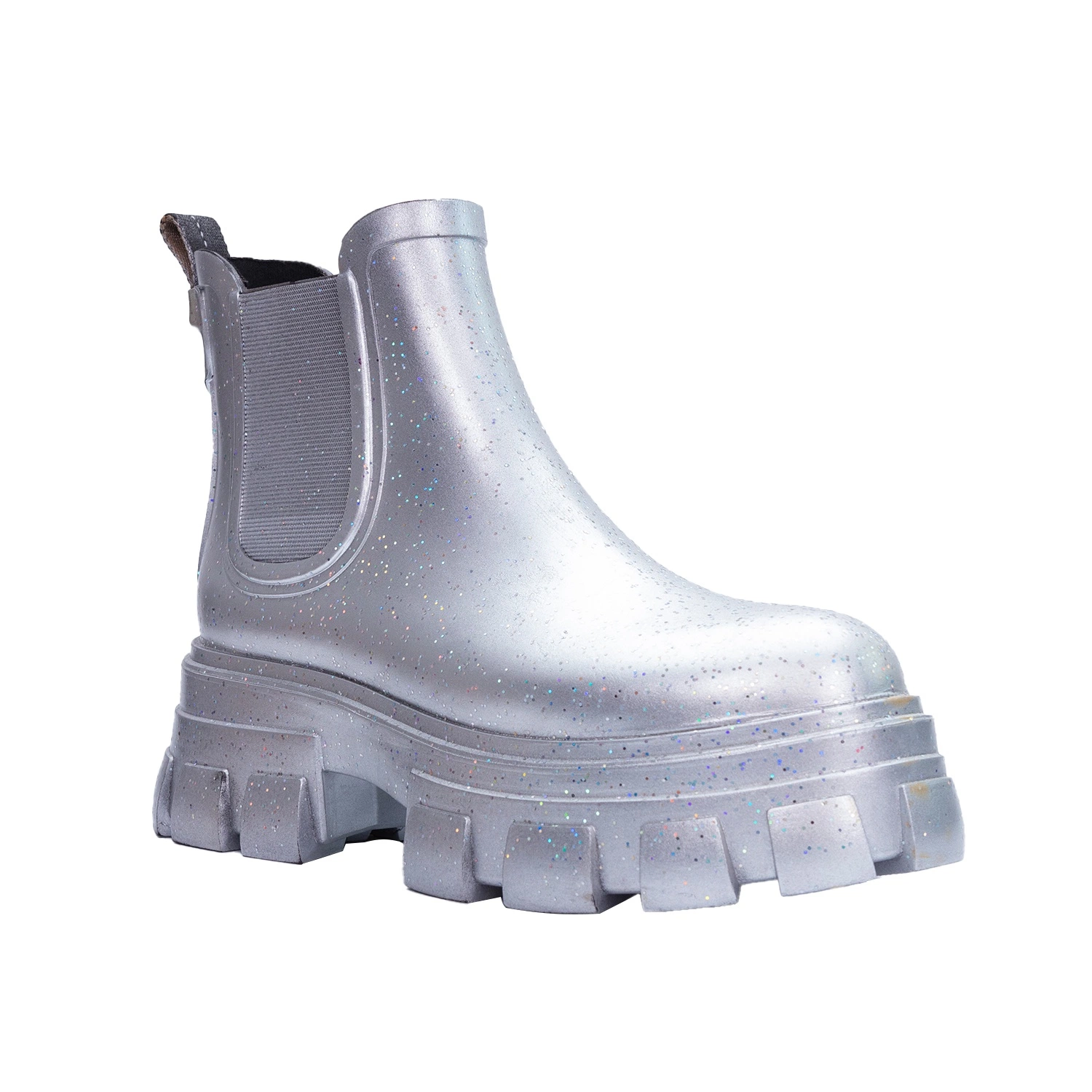 Young Lady Superior Design Fashion Dazzling PVC Rain Boot