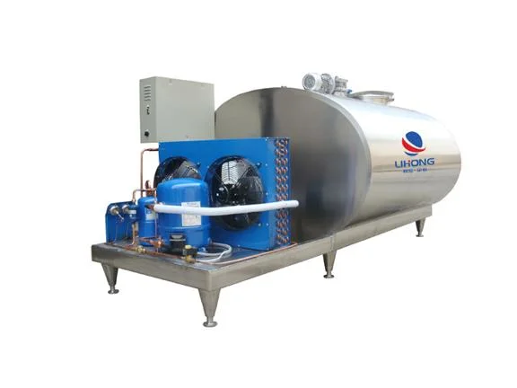 Navio de refrigeração do leite em aço inoxidável com Compressor importado