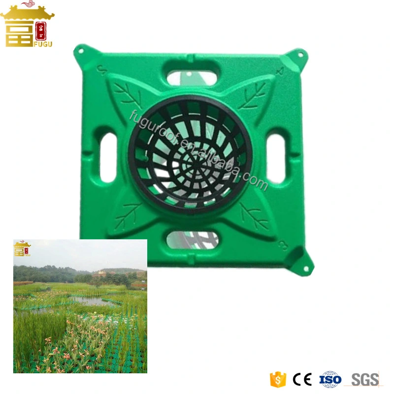 HDPE Environmental Protection Sewage Treatment Aquatic Grass Artificial Biological Floating Island