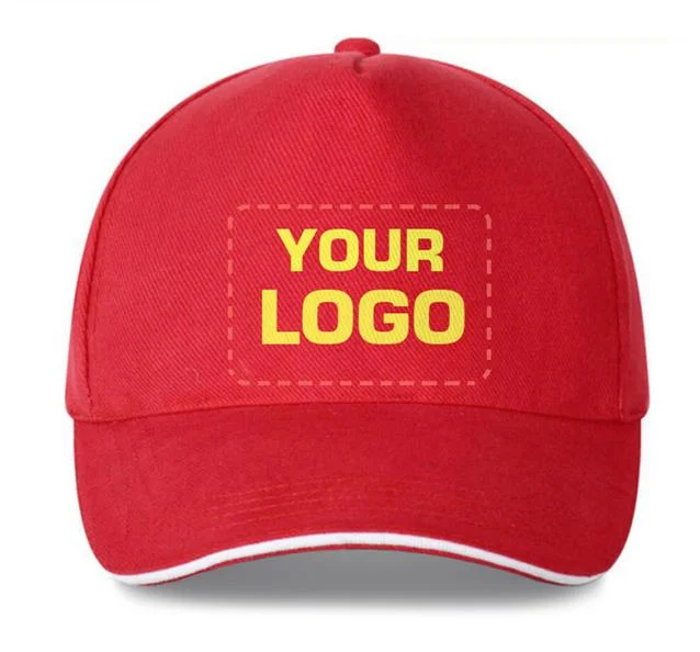 Custom Embroidery Logo 6 Panel Twill Unisex Sports One Size Fitted Baseball Hat