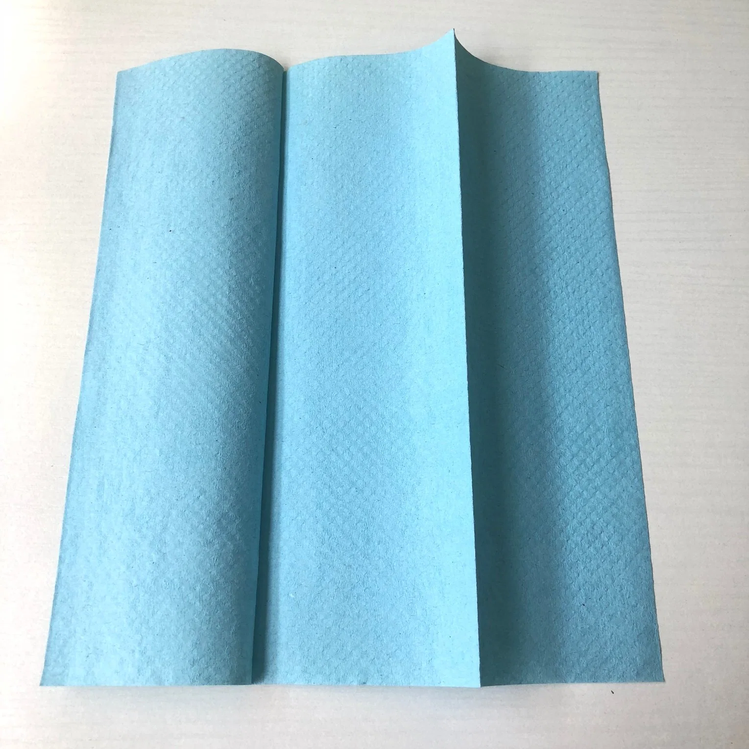 Ulive 250sheets Ultra Strong Recycled Eco-Friendly Blue N-Fold Towel