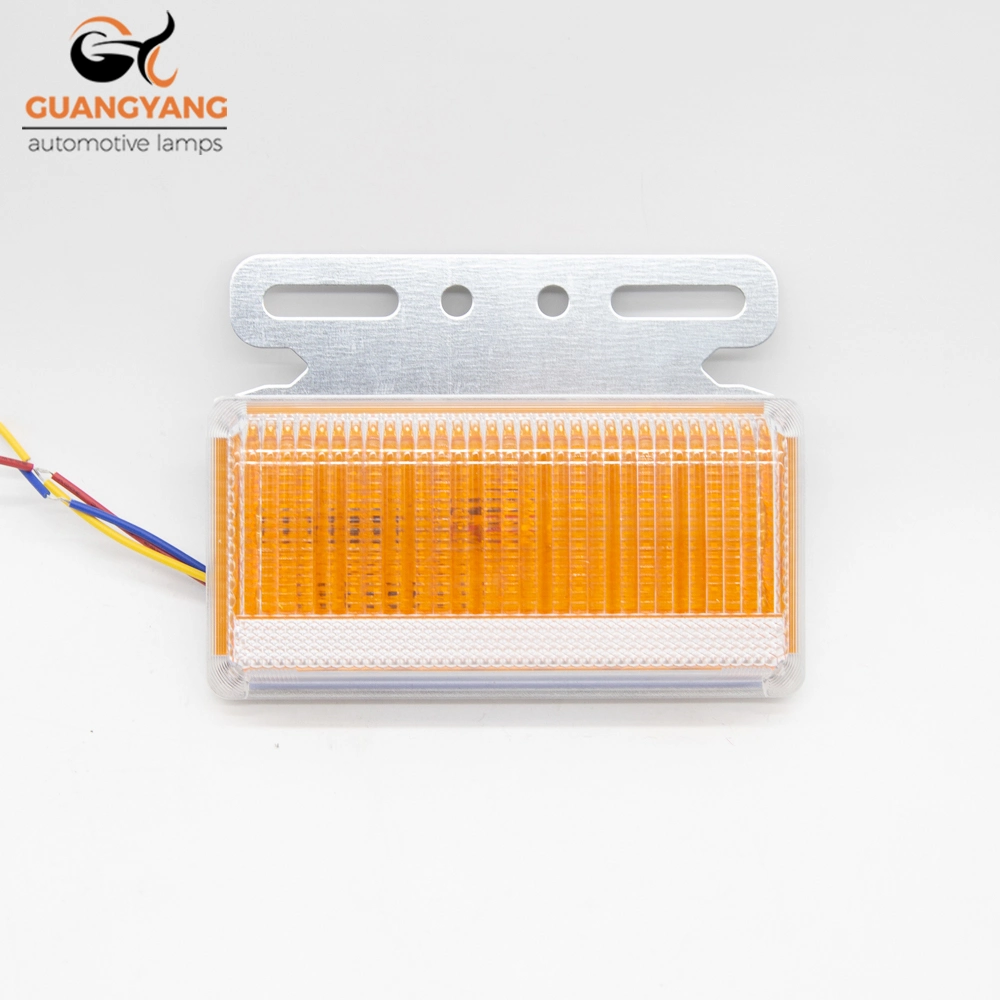 Luces de posición de color naranja para camiones 12V 24V Auto Warning Resalte Luz de giro