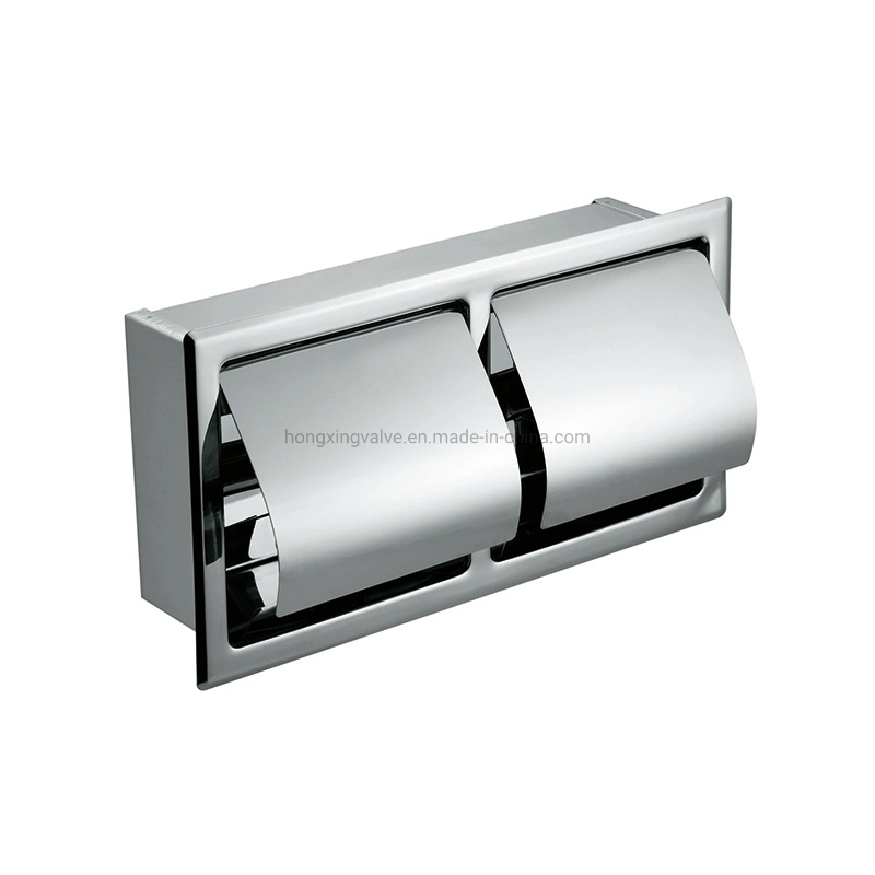 Hotel Chrome Plate Brass Bathroom Asseccory Toilet Paper Holder