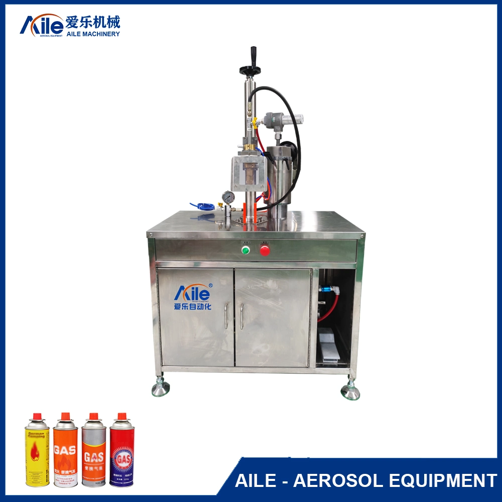 Gas Filling Equipment for LPG Aerosol Can Refilled Machine