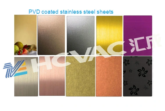 Hcvac Keramik Aluminium Metallisierung Vakuum PVD Beschichtung Maschine Linie Gold Galvanikmaschine