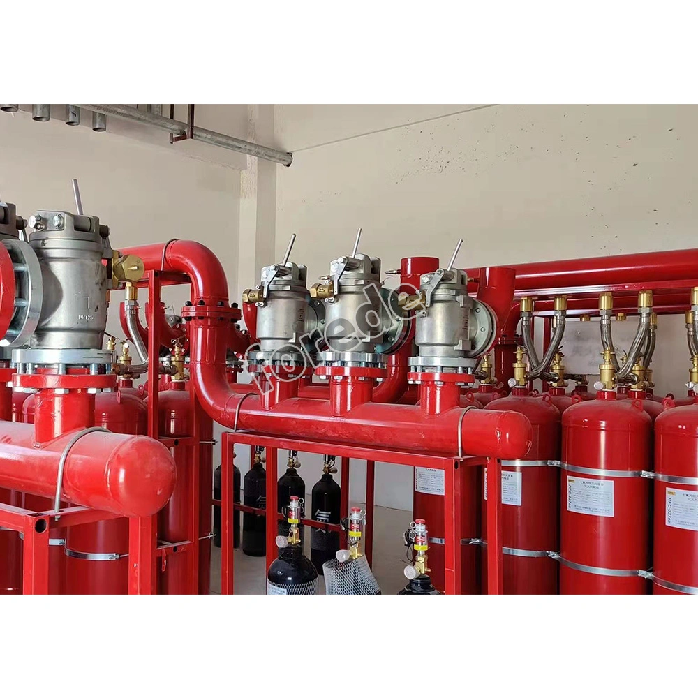 FM200 Gassystem HFC-227ea Feuerlöscher Automatik