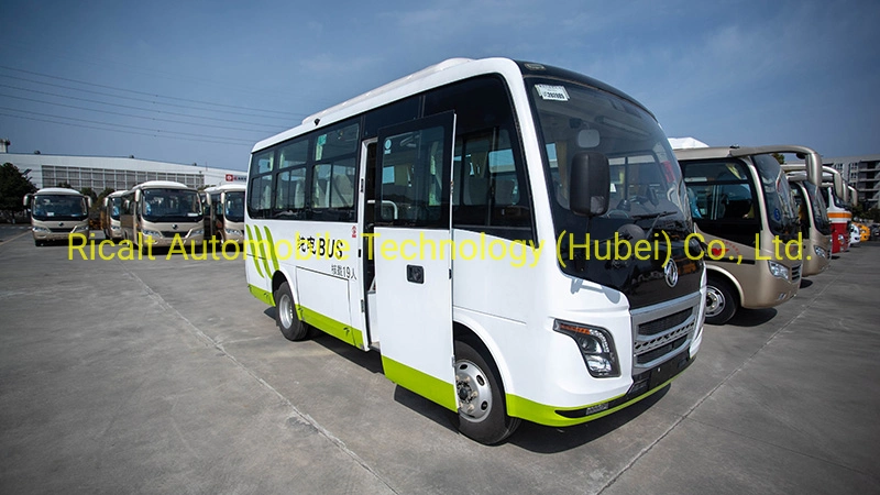 Small 6 Meters Electric Coach Buses Mini Sized EV Bus 10-19 Seater Pure Electric Passenger Coach Bus