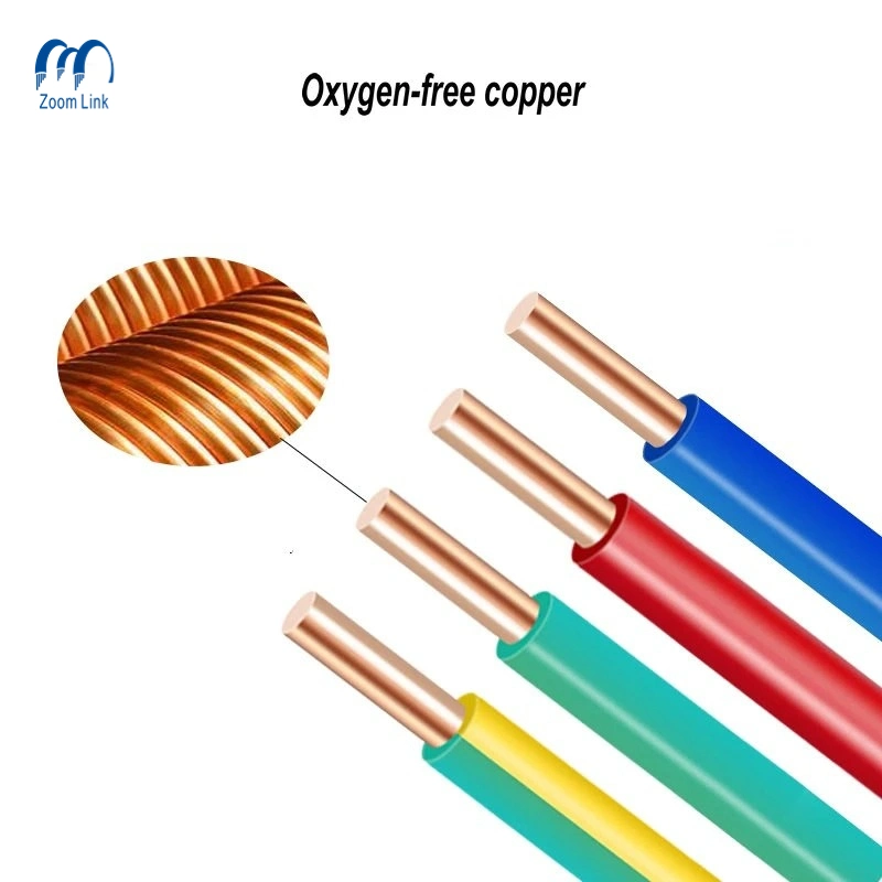 450/750V 1.5mm 2.5mm 4mm Cable PVC Insulated Copper Conductor House Wire