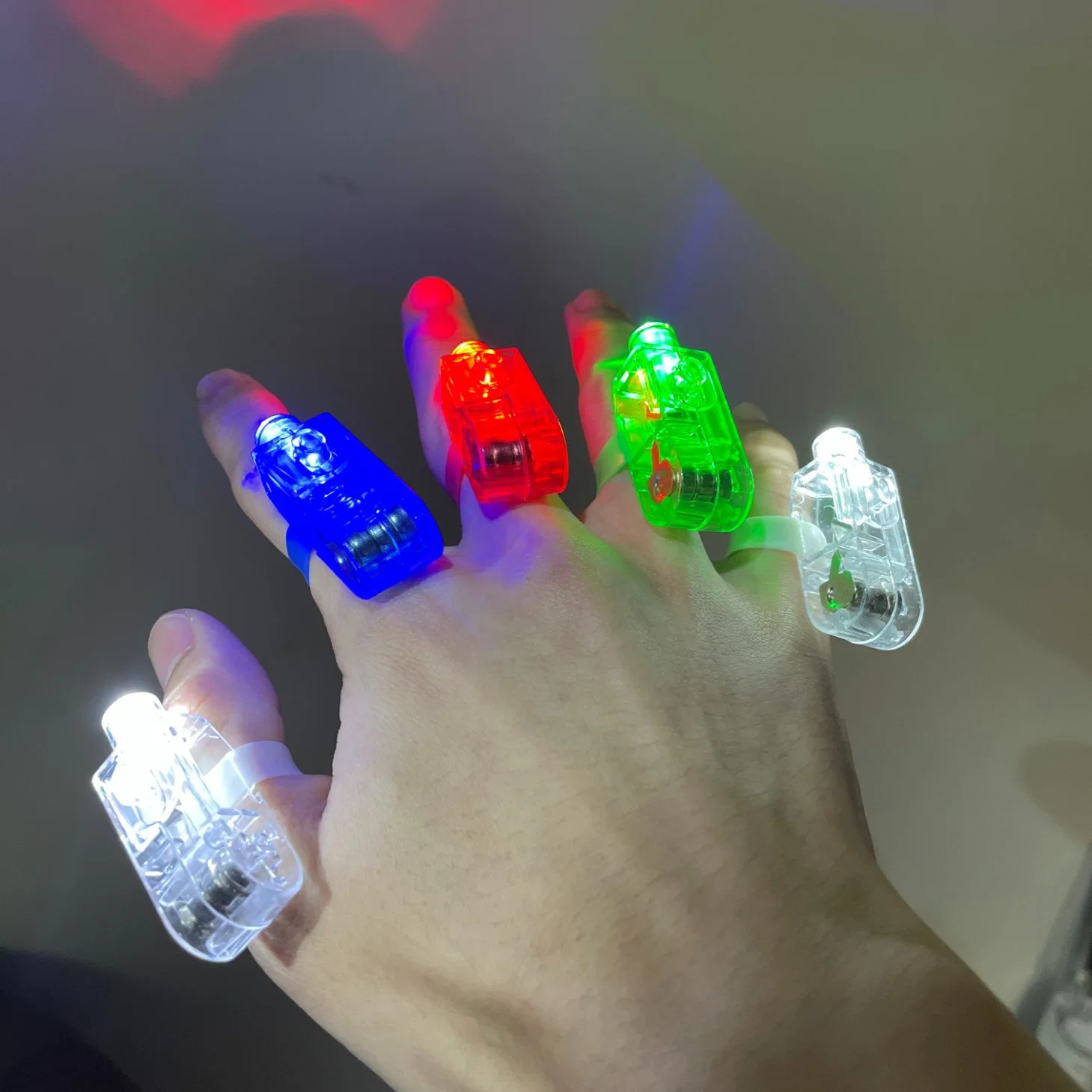 Enfants jouets LED anneau lumière clignotant partie anneau lumières Pour Noël