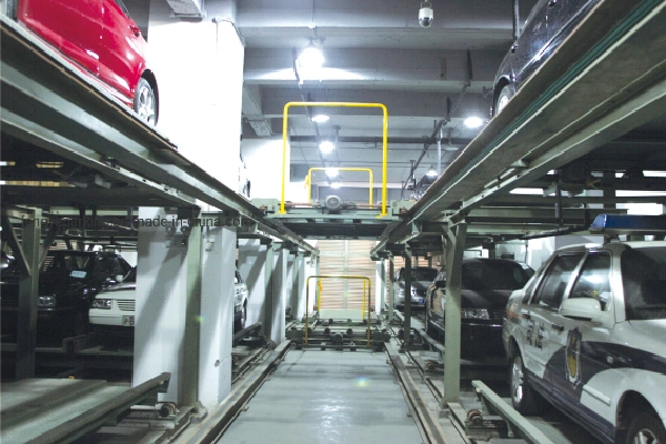 3 Level Lifting and Traversing Automatic Car Parking System