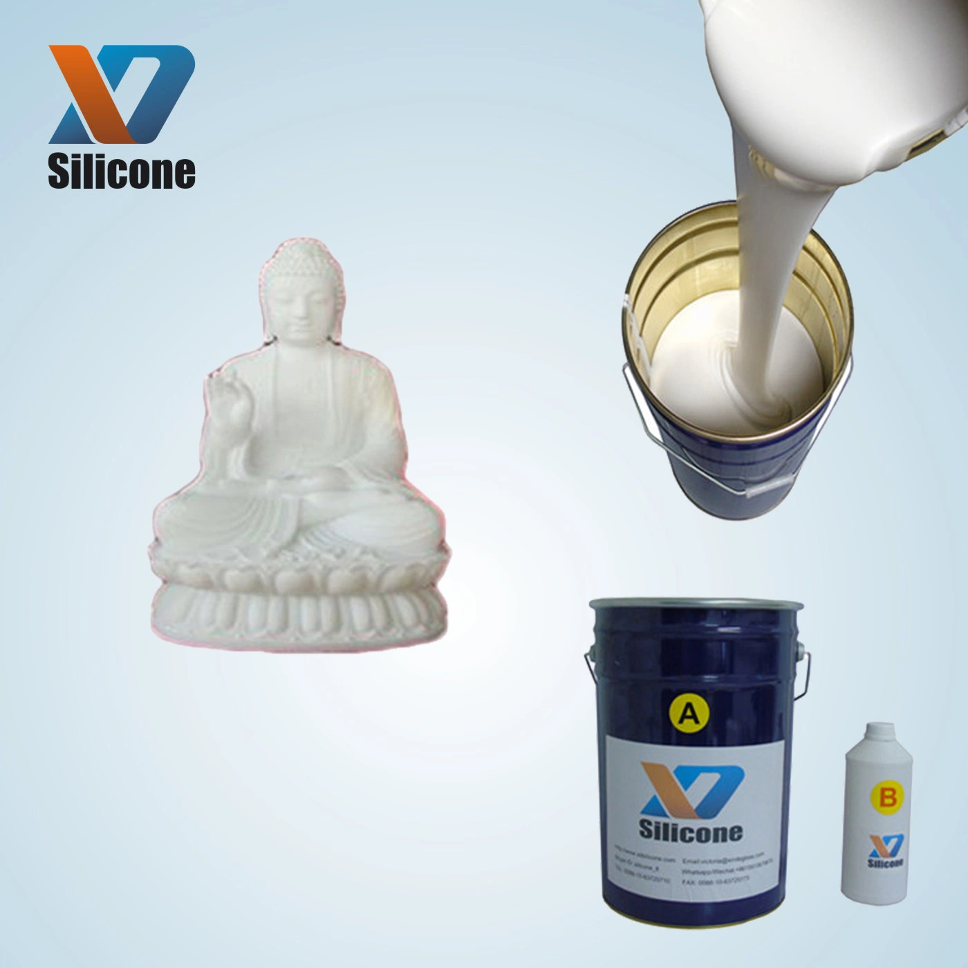 Silicone Rubber Material Liquid for Mold