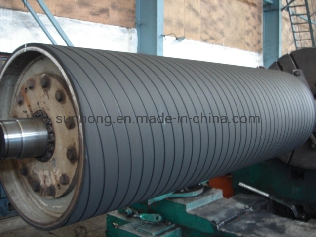 Plain Rubber Size Press Roll for Paper Machine