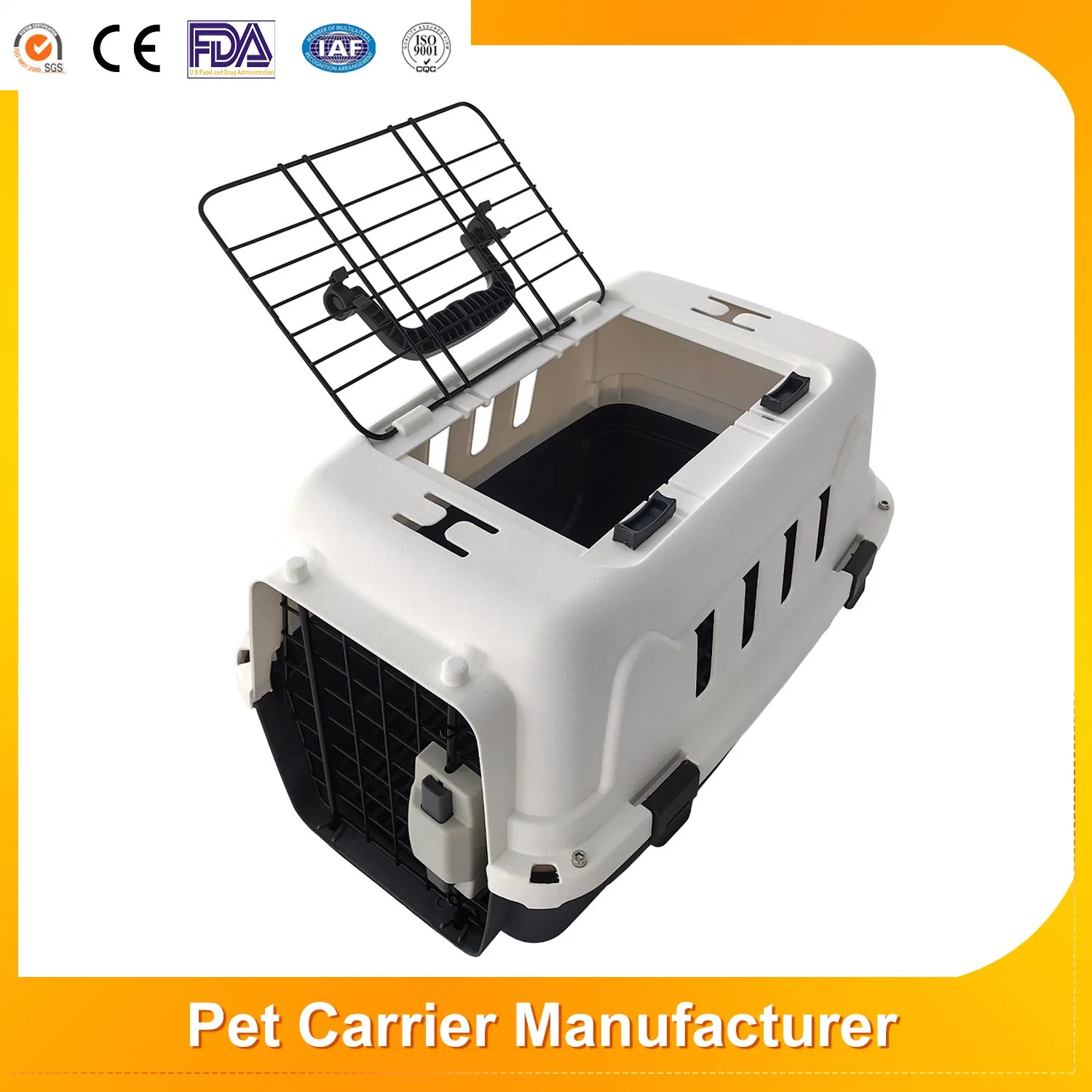 Breathable Pet Outdoor Cat and Dog Cage Portable Air Box Air Transport Box Rabbit Pet Carrier