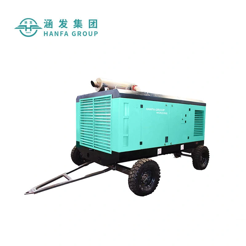 Rigorous Design Portable Air Compressor for Highway with Screw Car